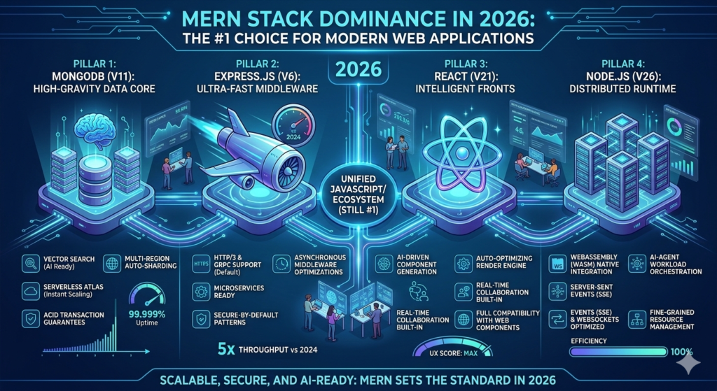 MERN Stack Development Services in 2026 | Skillions
